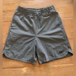 Abercrombie Kids - boys grey Athletic Shorts